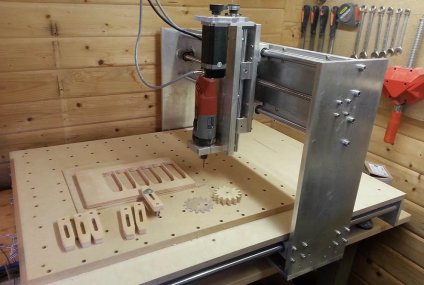 Как сделать гравировальный станок своими руками &mdash; настольный ЧПУ гравер